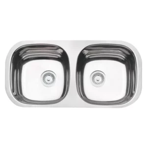 Cuba em Aço Inox Polido Tramontina Isis 2c 34 Bl 72 X 34cm