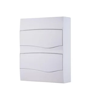 Quadro de Distribuição de Sobrepor 24 Din Ou 16 Nema com Porta Branca - Tramontina