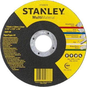 Disco de Corte Inox 9" X 2,5mm - Stanley