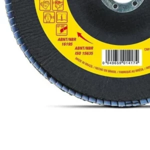 Disco Flap Starrett 4.1/2" G040 - Imagem 4