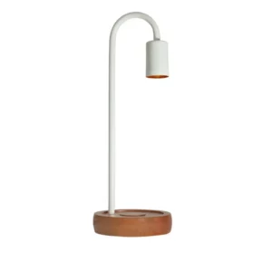 Abf-142 Abajur Flam 1xe27 Branca Taschibra - para Cabeceira
