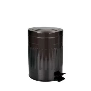 Lixeira Mor Retro Preta 5l - Imagem 3