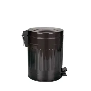 Lixeira Mor Retro Preta 5l - Imagem 4