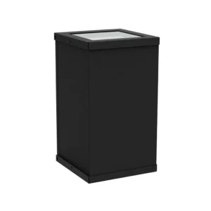 Arandela Taschibra Sol V0v 2xgz10 Preto Fosco