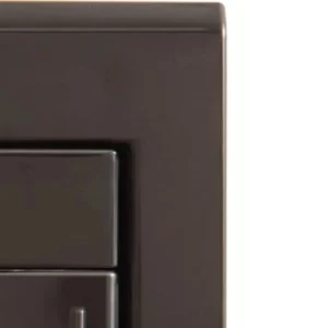 Placa Tramontina Liz 4x2 + 1 Inter 10a Grafite 57173002 - Imagem 3