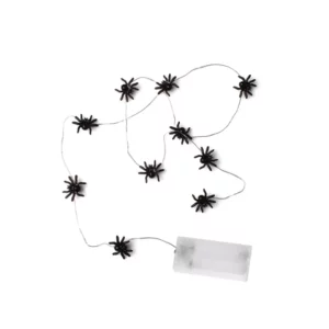 Cordão Halloween Taschibra Led 10 Aranhas 2xaa .