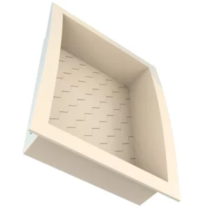 Nicho de Embutir em Plástico Injetado Max 460mm Bege - Imagem 3