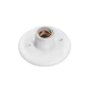 Plafon C/ Suporte 100w Branco