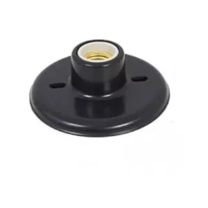 Plafon C/ Suporte 100w Opl Preto