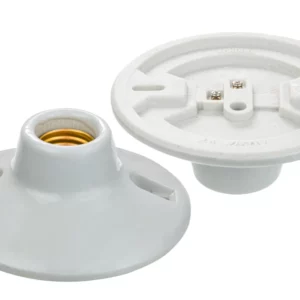 Soquete Porcelana Plafon para Churrasqueira