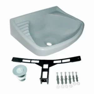 Lavatorio Plast 36x26 Cm Lv0/sc Branco Astra - Imagem 1