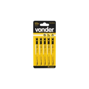 Lamina Serra Tico/tico Vonder Universal Vd127d Cartela 5pc - Imagem 2