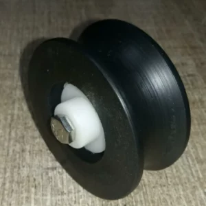 Roda Nylon C/ Parafuso Inox Crisma 3801
