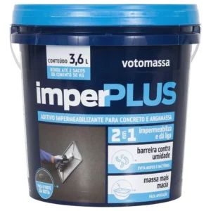Aditivo Votoran Impermeabilizante Imperplus 3,6lt - Imagem 1