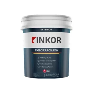 Tinta Emborrachada Inkor Branca / 18lt